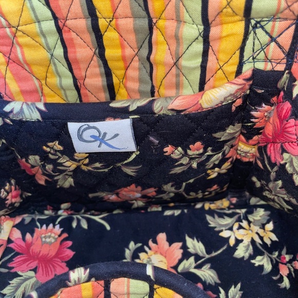 Ok brand floral quilted shoulder bag - Picture 4 of 7